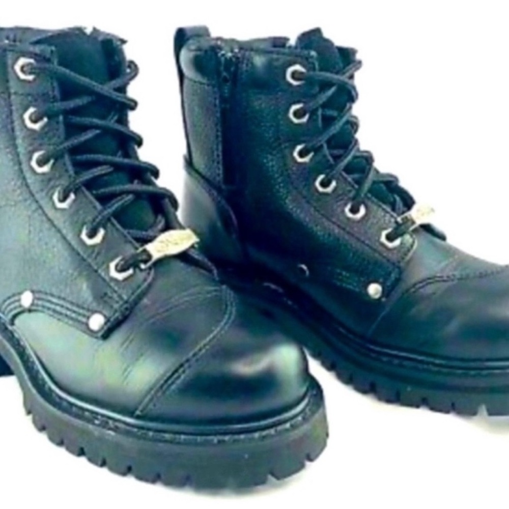 Orange County Choppers Black Leather
Motorcycle Boots
